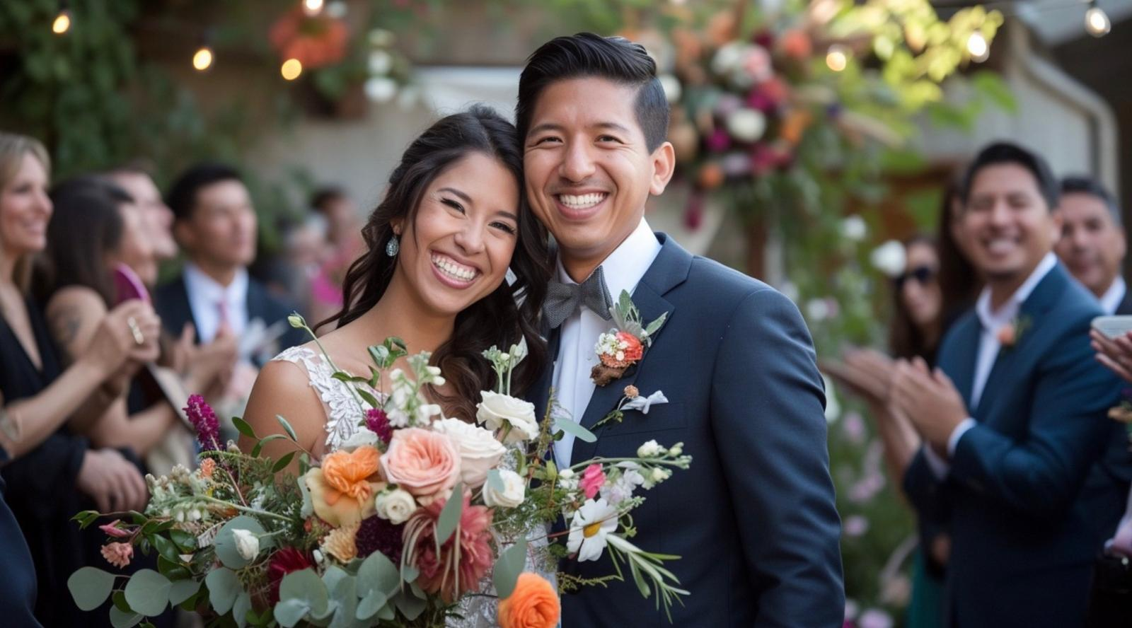 An elegant romantic celebration
